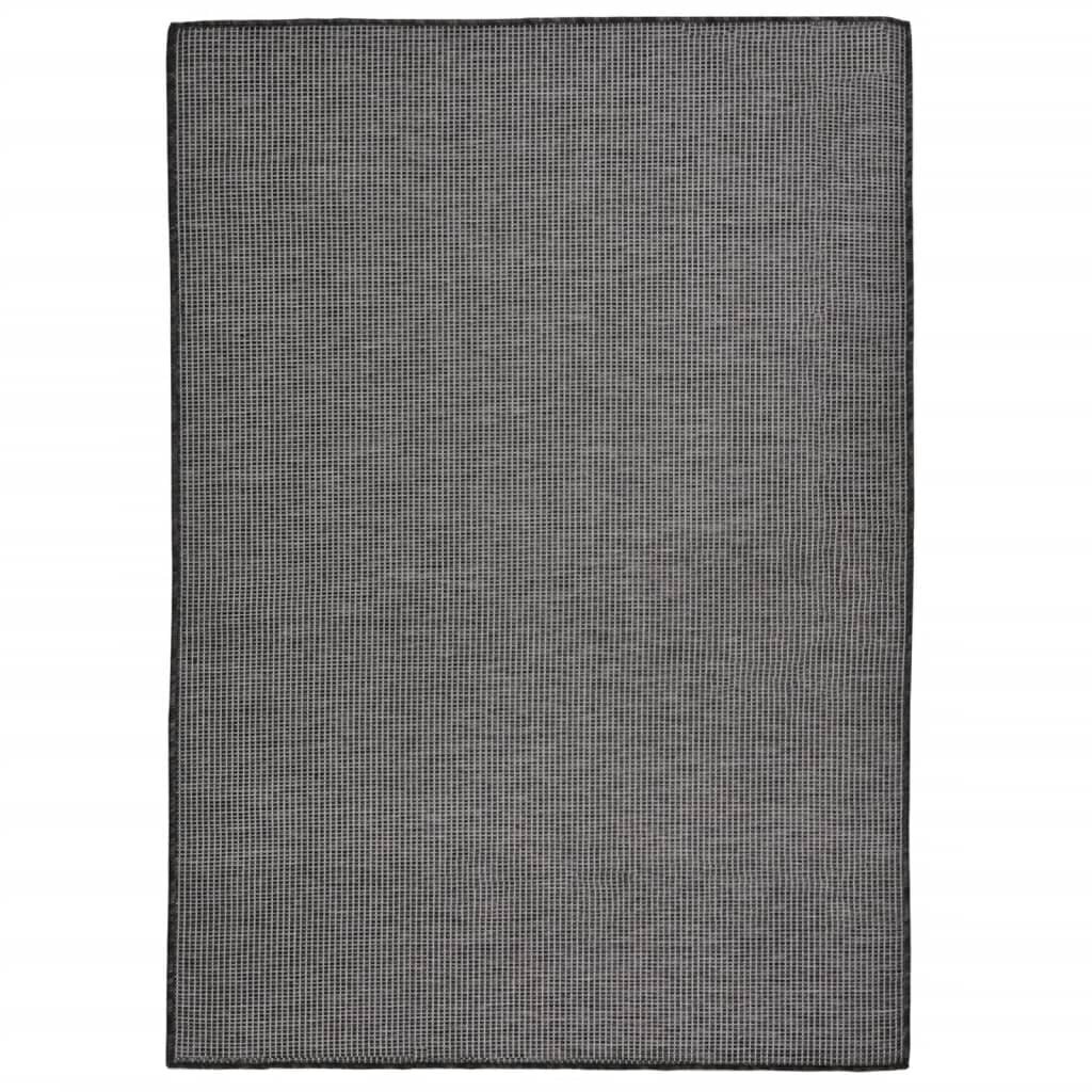 Ulkomatto Flatweave 140x200 cm harmaa hinta ja tiedot | Isot matot | hobbyhall.fi