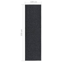 Käytävän kuramatto 100x350 cm antrasiitti hinta ja tiedot | Isot matot | hobbyhall.fi