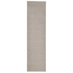 Matto luonnollinen sisal 80x300 cm hiekka hinta ja tiedot | Isot matot | hobbyhall.fi