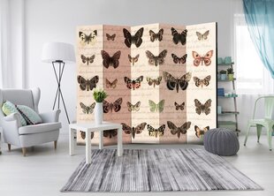 Sermi - Retro Style: Butterflies II [Room Dividers] hinta ja tiedot | Sermit ja tilanjakajat | hobbyhall.fi