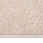 Lyhytnukkainen matto 140x200 cm tumma beige hinta ja tiedot | Isot matot | hobbyhall.fi