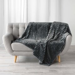 Douceur d'Intérieur Kalie -huopa, harmaa, 180 x 220 cm hinta ja tiedot | Päiväpeitot ja huovat | hobbyhall.fi