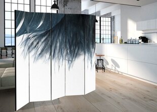 Sermi - Dark Blue Feather II [Room Dividers] hinta ja tiedot | Sermit ja tilanjakajat | hobbyhall.fi