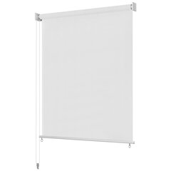 Ulkorullaverho valkoinen 60x140 cm HDPE hinta ja tiedot | Kaihtimet | hobbyhall.fi