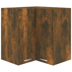 Riippuva kulmakaappi savutammi 57x57x60 cm tekninen puu hinta ja tiedot | Keittiön kaapit | hobbyhall.fi