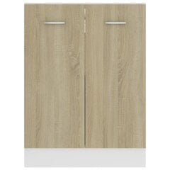 Alakaappi Sonoma-tammi 60x46x81,5 cm lastulevy hinta ja tiedot | Keittiön kaapit | hobbyhall.fi