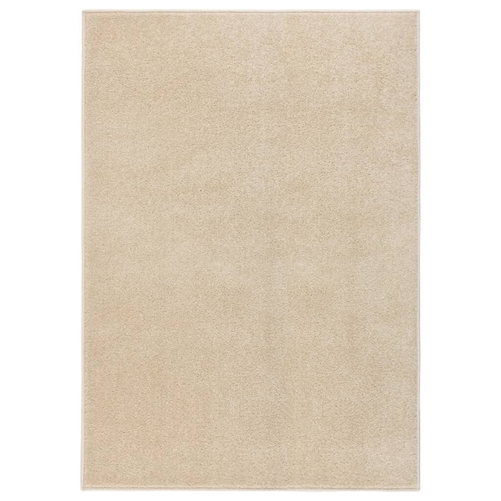 Lyhytnukkainen matto 240x340 cm beige hinta ja tiedot | Isot matot | hobbyhall.fi