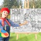 ARTISTIC PAINTING KIT EASEL Maalit ja lakat Värityskirja hinta ja tiedot | Taide- ja askartelutarvikkeet | hobbyhall.fi