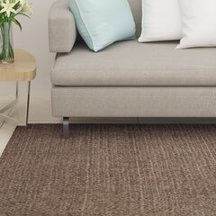 Matto luonnollinen sisal 80x350 cm ruskea hinta ja tiedot | Isot matot | hobbyhall.fi