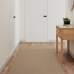 Käytävämatto sisal-tyyli hiekka 80x400 cm hinta ja tiedot | Isot matot | hobbyhall.fi