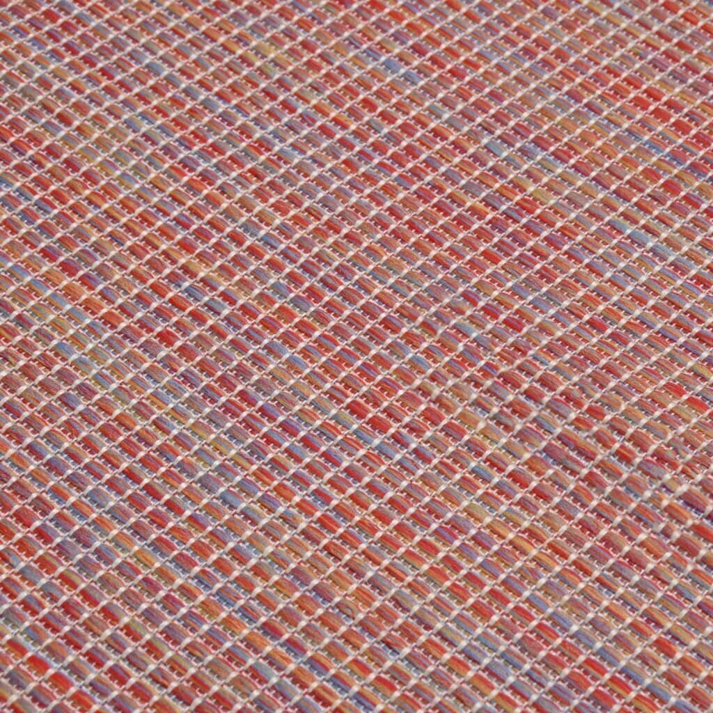 Ulkomatto Flatweave 200x280 cm punainen hinta ja tiedot | Isot matot | hobbyhall.fi