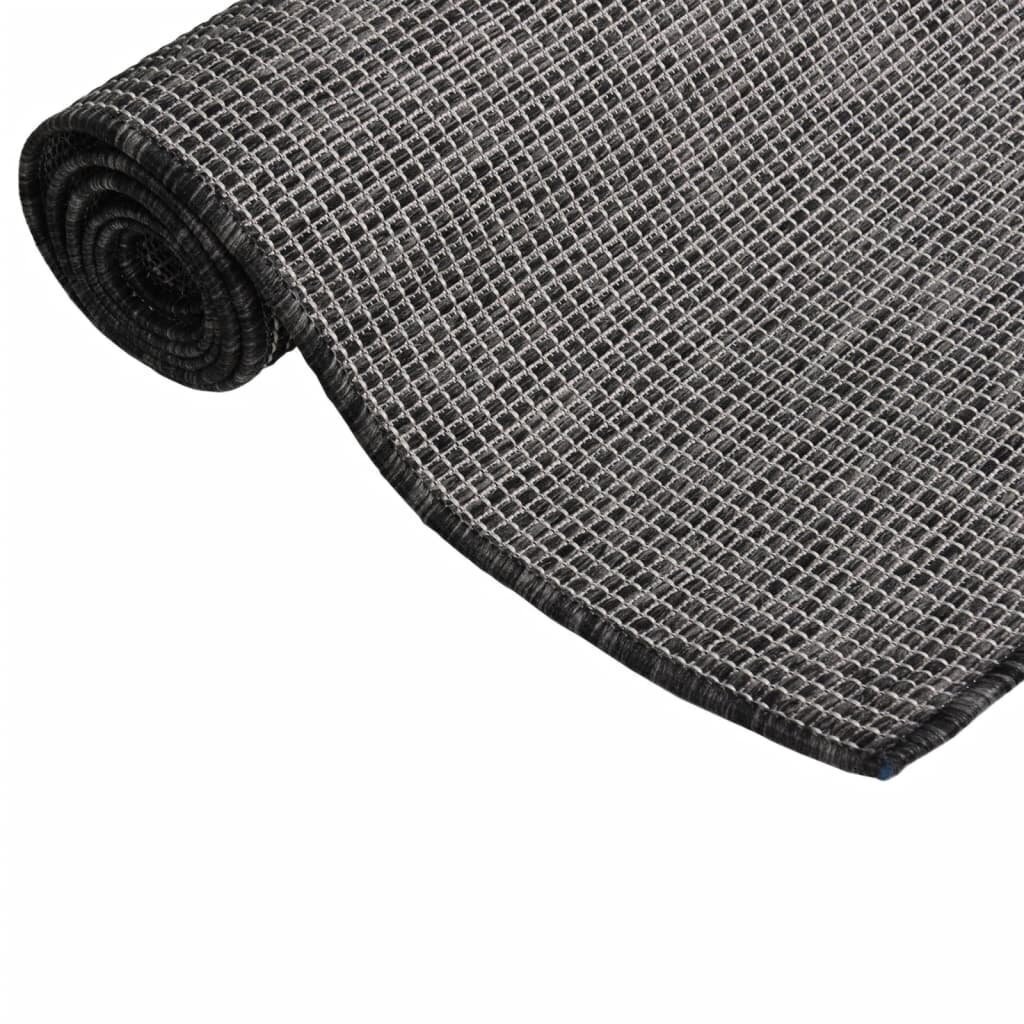 Ulkomatto Flatweave 200x280 cm harmaa hinta ja tiedot | Isot matot | hobbyhall.fi