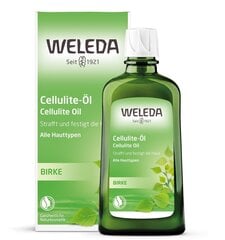 Koivunlehtiuute selluliittiöljy Weleda 200 ml hinta ja tiedot | Selluliittia ehkäisevät tuotteet | hobbyhall.fi