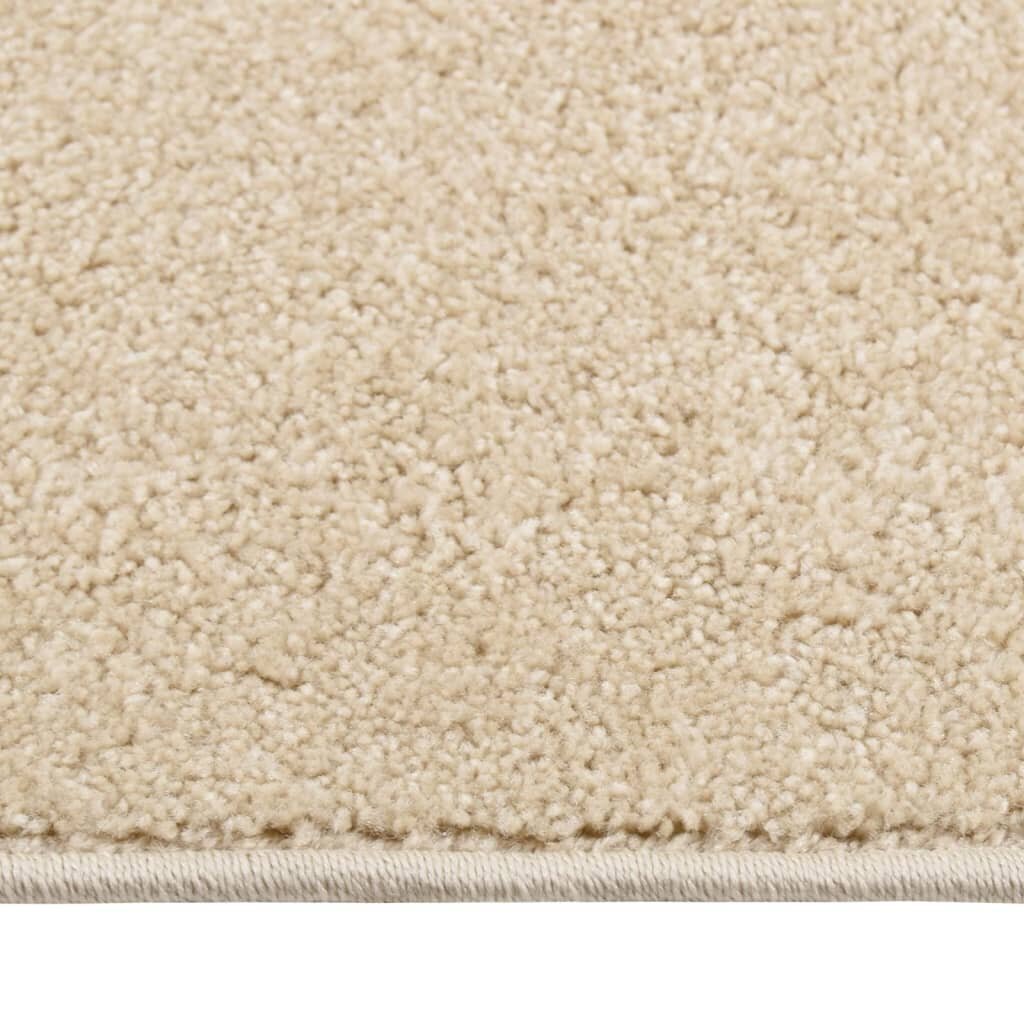 Lyhytnukkainen matto 160x230 cm beige hinta ja tiedot | Isot matot | hobbyhall.fi