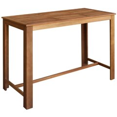 Baaripöytä akaasiapuu 150x70x105 cm hinta ja tiedot | Ruokapöydät | hobbyhall.fi