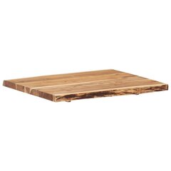 Pöytälevy täysi akaasiapuu 80x(50-60)x3,8 cm hinta ja tiedot | Työtasot | hobbyhall.fi