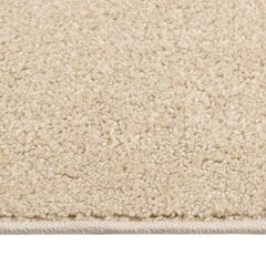 Lyhytnukkainen matto 140x200 cm beige hinta ja tiedot | Isot matot | hobbyhall.fi