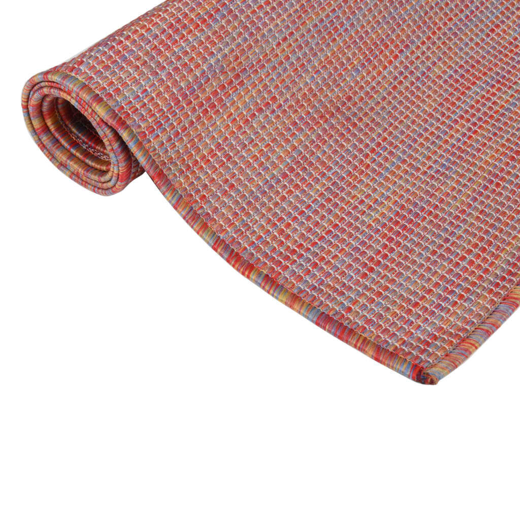 Ulkomatto Flatweave 160x230 cm punainen hinta ja tiedot | Isot matot | hobbyhall.fi