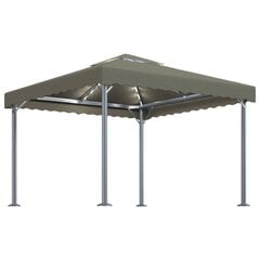 Gazebo , ruskea hinta ja tiedot | Puutarhapaviljongit | hobbyhall.fi