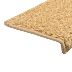 Porrasmatot 10 kpl 65x21x4 cm beige hinta ja tiedot | Isot matot | hobbyhall.fi