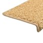 Porrasmatot 10 kpl 65x21x4 cm beige hinta ja tiedot | Isot matot | hobbyhall.fi