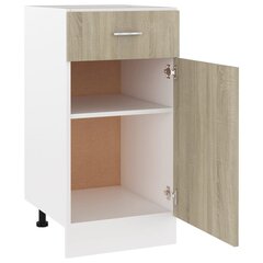 Alalipastokaappi Sonoma-tammi 40x46x81,5 cm lastulevy hinta ja tiedot | Keittiön kaapit | hobbyhall.fi