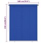 Rullaverho ulkotiloihin 180x230 cm sininen HDPE hinta ja tiedot | Kaihtimet | hobbyhall.fi