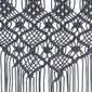 Macrame verho antrasiitti 140x240 cm puuvilla hinta ja tiedot | Verhot | hobbyhall.fi