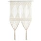 Macrame verho 140x240 cm puuvilla hinta ja tiedot | Verhot | hobbyhall.fi