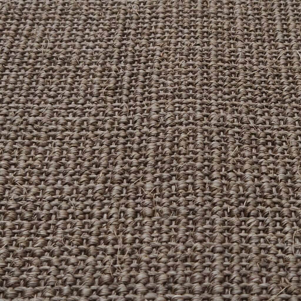 Matto luonnollinen sisal 66x150 cm ruskea hinta ja tiedot | Isot matot | hobbyhall.fi