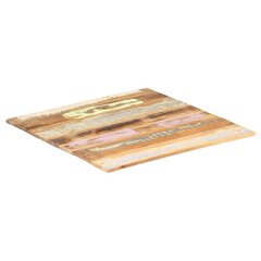 Neliönmuotoinen pöytälevy 70x70 cm 15-16 mm täysi kierrätyspuu hinta ja tiedot | Työtasot | hobbyhall.fi