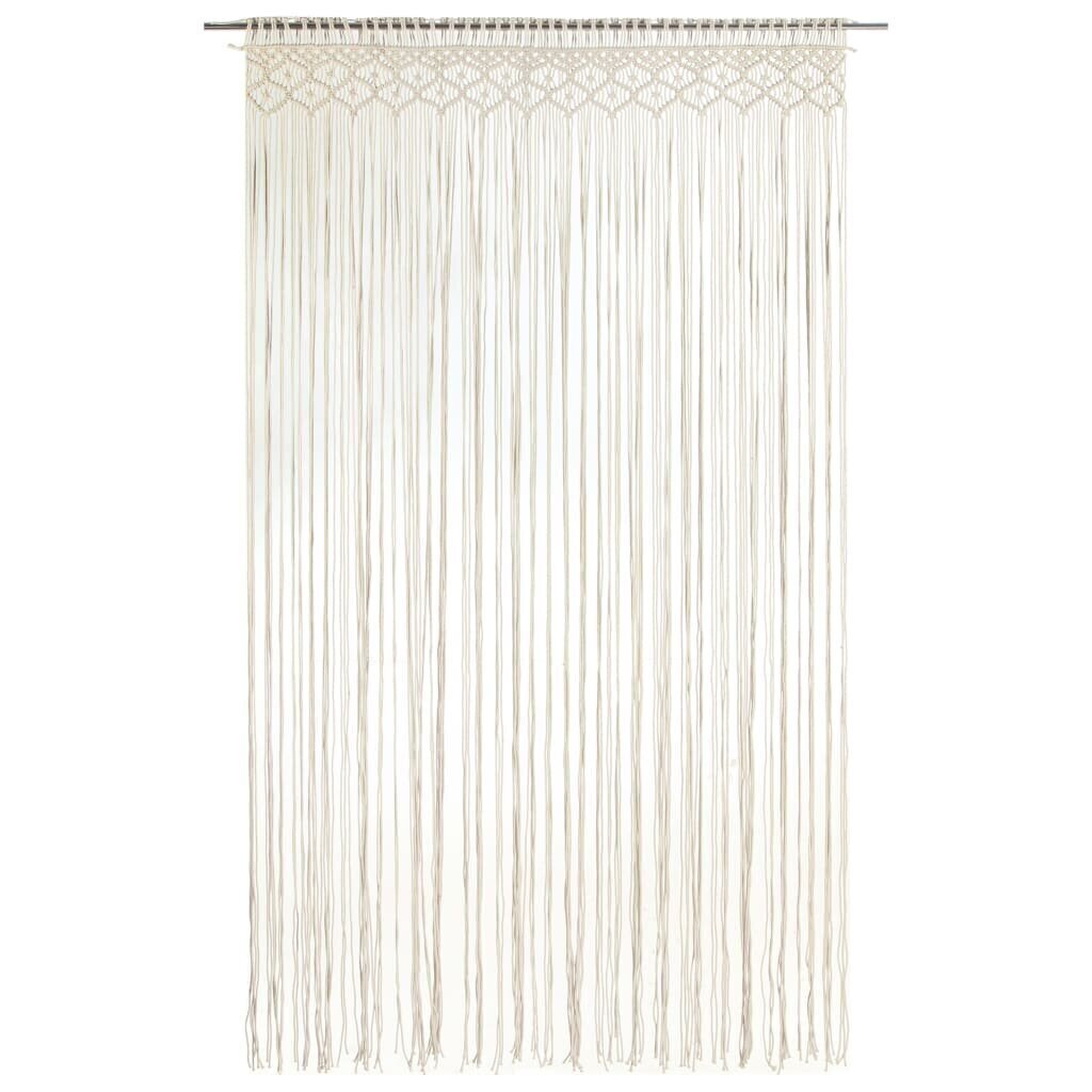 Macrame verho 140x240 cm puuvilla hinta ja tiedot | Verhot | hobbyhall.fi