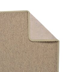 Käytävämatto sisal-tyyli hiekka 50x200 cm hinta ja tiedot | Isot matot | hobbyhall.fi