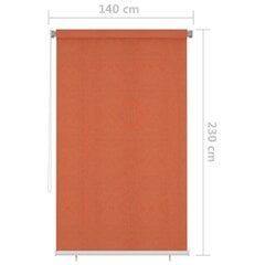 Rullaverho ulkotiloihin 140x230 cm oranssi hinta ja tiedot | Kaihtimet | hobbyhall.fi