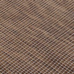 Ulkomatto Flatweave 120x170 cm ruskea hinta ja tiedot | Isot matot | hobbyhall.fi