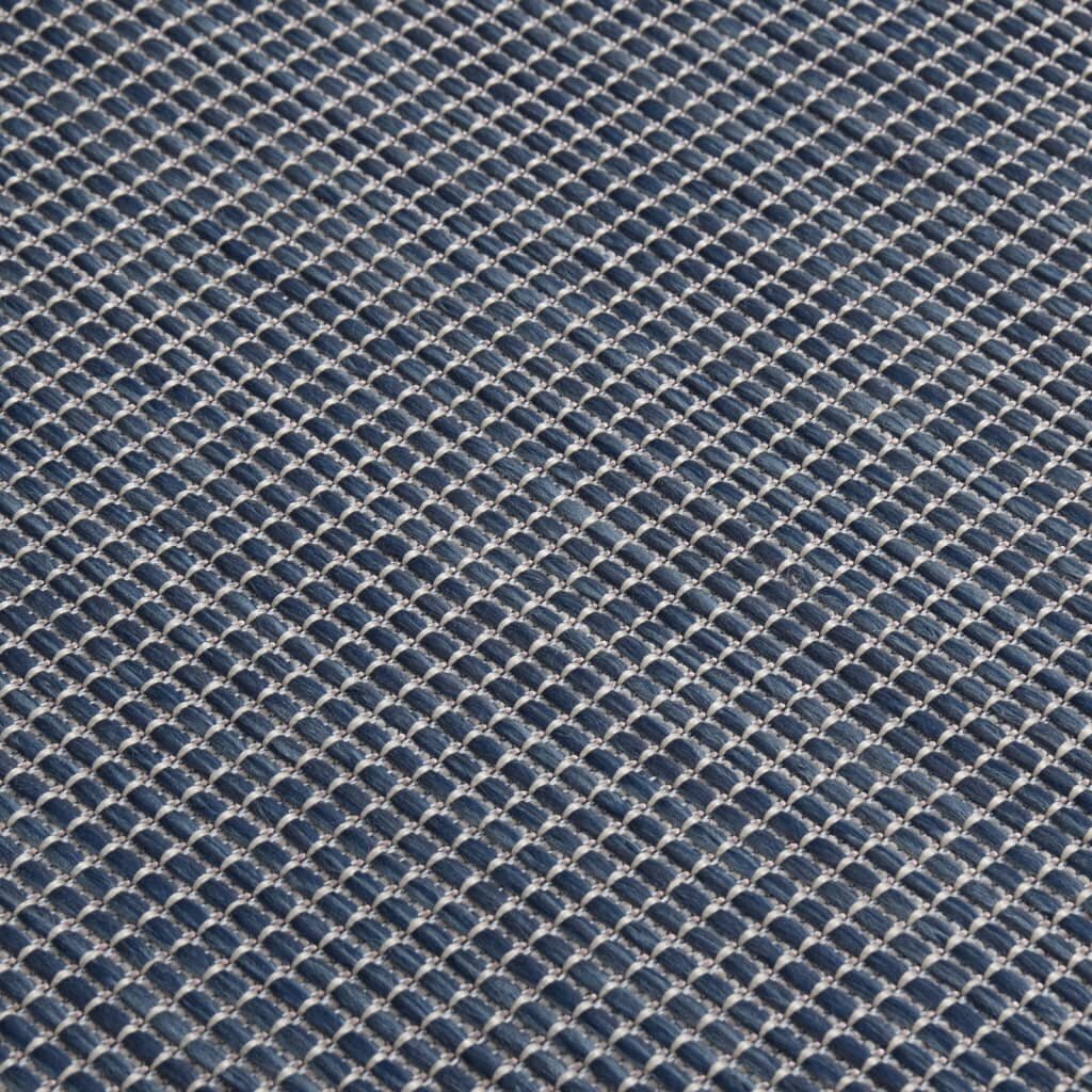 Ulkomatto Flatweave 120x170 cm sininen hinta ja tiedot | Isot matot | hobbyhall.fi