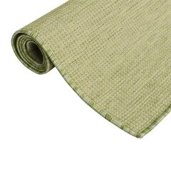 Ulkomatto flatweave 120x170 cm vihreä hinta ja tiedot | Isot matot | hobbyhall.fi