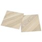 Itsekiinnittyvät lattialankut 20 kpl PVC 1,86 m² beige raidat hinta ja tiedot | Isot matot | hobbyhall.fi