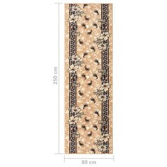 Käytävämatto BCF beige 80x250 cm hinta ja tiedot | Isot matot | hobbyhall.fi