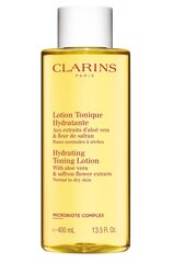 Clarins Hydrating Toning Lotion itseruskettava voide 400 ml hinta ja tiedot | Kasvojen puhdistusaineet | hobbyhall.fi