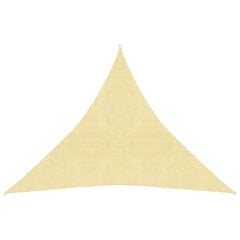 Aurinkopurje 160 g/m² beige 4x4x4 m HDPE hinta ja tiedot | Aurinkovarjot ja markiisit | hobbyhall.fi