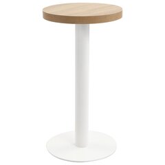 Bistropöytä vaaleanruskea 40 cm MDF hinta ja tiedot | Ruokapöydät | hobbyhall.fi