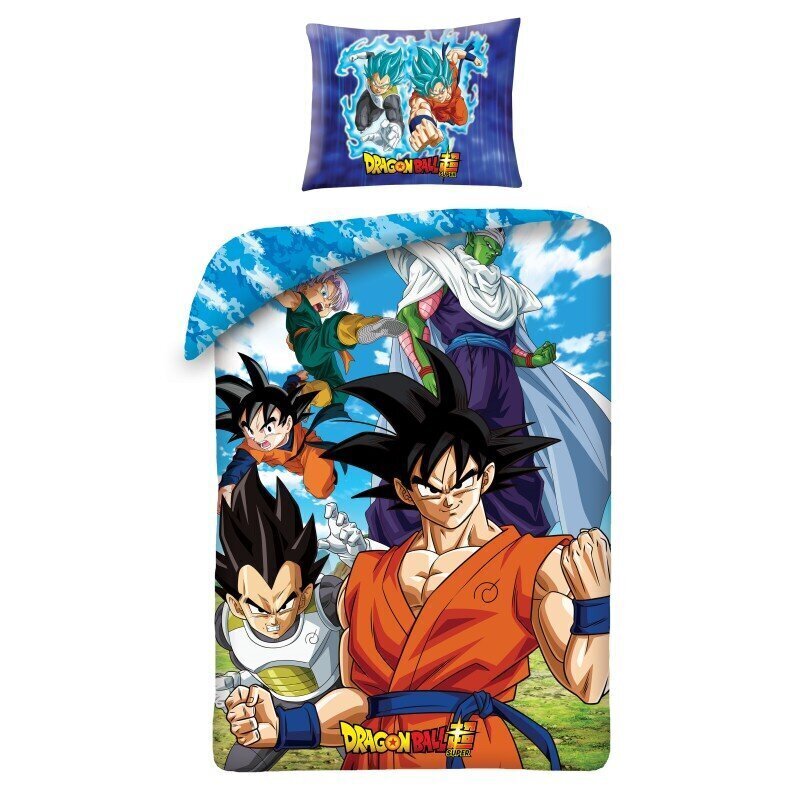 Lasten vuodevaatteet Dragon Ball, 140x200, 2-osainen hinta ja tiedot | Vuodevaatteet lapsille | hobbyhall.fi