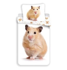 Hamster-pussilakanasetti, 140 x 200 cm + 1 tyynyliina 70 x 90 cm hinta ja tiedot | Vuodevaatteet lapsille | hobbyhall.fi