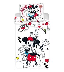 Minnie Mouse -pussilakanasetti, 140 x 200 cm + 1 tyynyliina 70 x 90 cm hinta ja tiedot | Vuodevaatteet lapsille | hobbyhall.fi