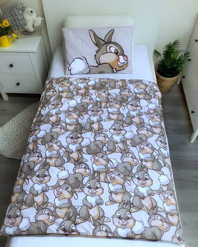 Thumper -pussilakanasetti, 100 x 135 cm + 1 tyynyliina 40 x 60 cm hinta ja tiedot | Vuodevaatteet lapsille | hobbyhall.fi