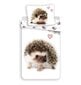 Hedgehog -pussilakanasetti, 140 x 200 cm + 1 tyynyliina 70 x 90 cm hinta ja tiedot | Vuodevaatteet lapsille | hobbyhall.fi