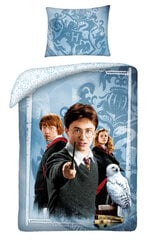 Lasten pussilakanasetti Harry Potter 140x200, 2 kpl hinta ja tiedot | Vuodevaatteet lapsille | hobbyhall.fi