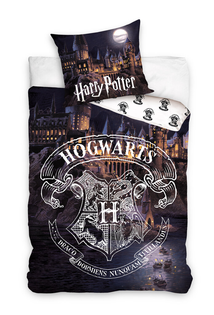 Lasten Petivaatesarja Harry Potter, 140x200, 2-osainen hinta ja tiedot | Vuodevaatteet lapsille | hobbyhall.fi