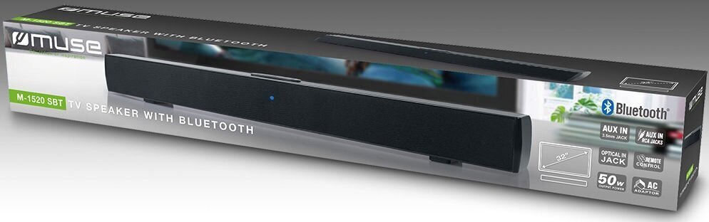 2.0 Soundbar Muse M-1520SBT hinta ja tiedot | Kaiuttimet ja soundbarit | hobbyhall.fi